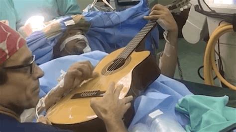 ‘Out of this world’: Man plays guitar while undergoing brain surgery at Sylvester Comprehensive Cancer Center